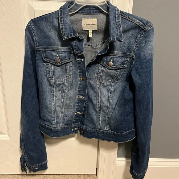 Jessica Simpson Jackets Coats Jessica Simpson Cropped Jean